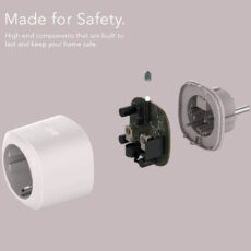 پریز هوشمند نویی مدل smart plug بسته 4 عددی