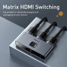 سوئیچ 1 به 2 HDMI بیسوس مدل HUBC0G