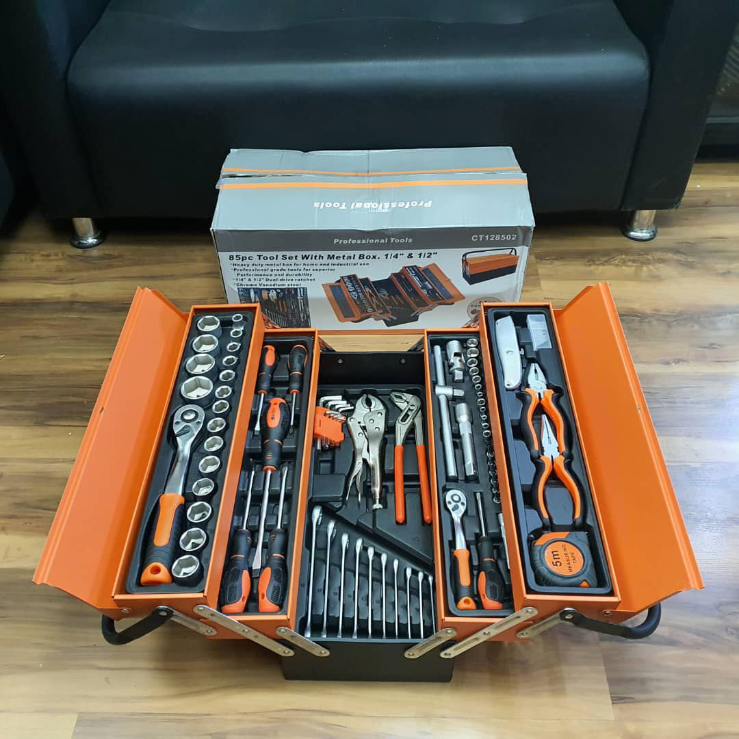 مجموعه 85 عددی ابزار پروفشنال تولز مدل 85PCES