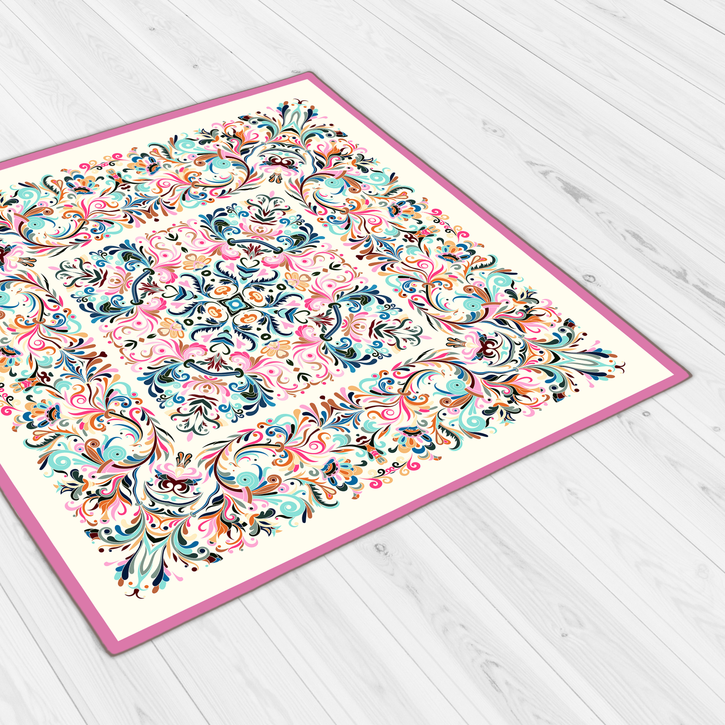 رومیزی طرح اسلیمی کد9968.1