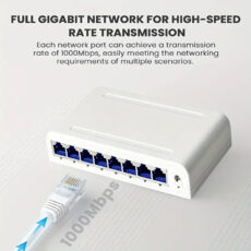 سوییچ شبکه 8 پورت دیتا مدل W1008