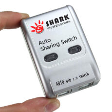 هاب سوئیچ دو پورت USB شارک مدل SHARING FJ-U025