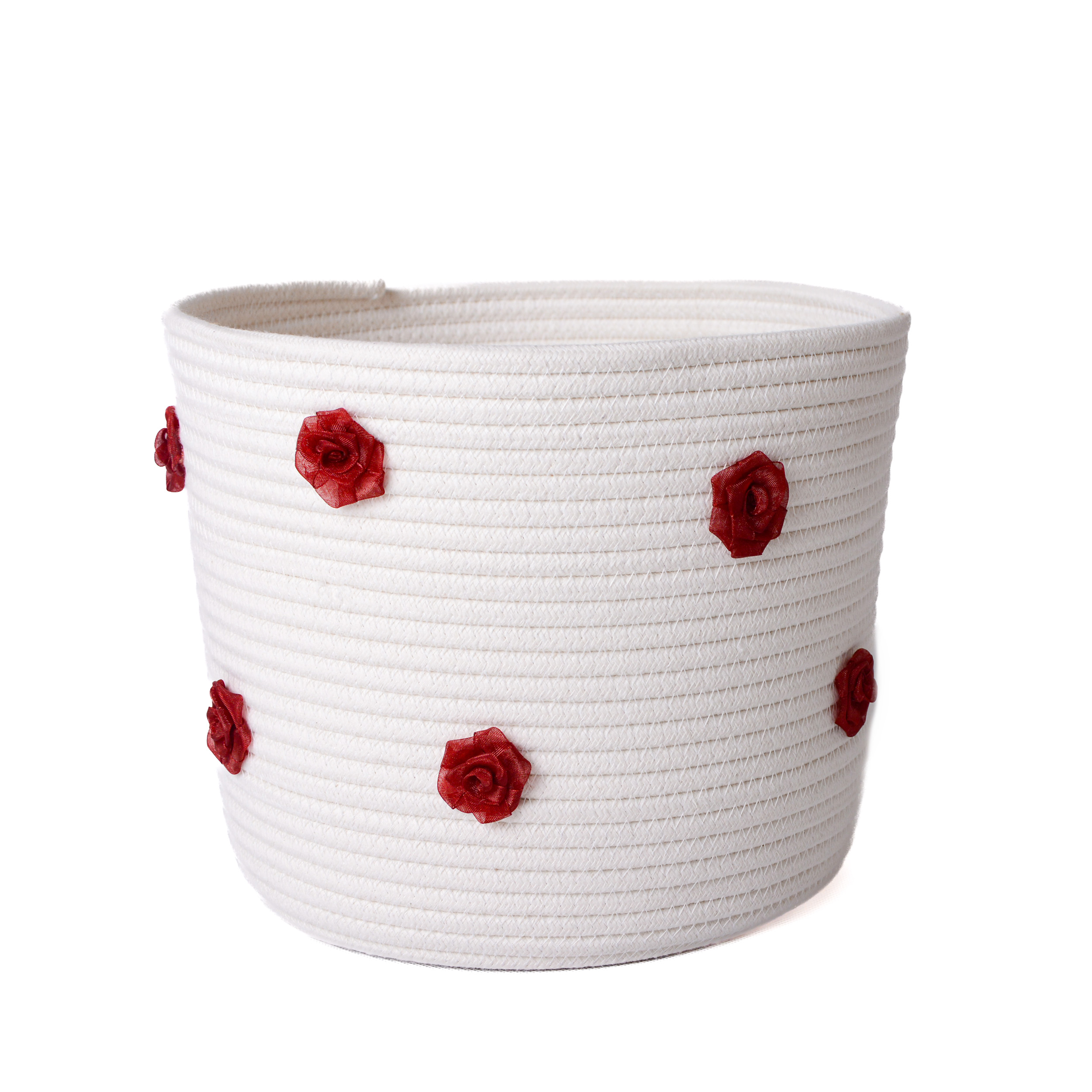 ست سطل و دستمال مدل رز