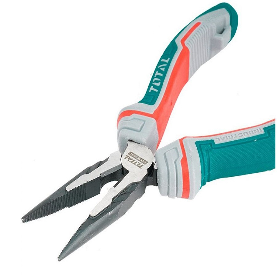 انبر دم باریک صنعتی حرفه ایی توتال مدل THT220806S سایز 8 اینچ