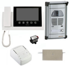 مجموعه دربازکن تصویری سیماران مدل 72TKM-VFC1 به همراه محافظ ولتاژ مانیتور