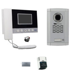 مجموعه دربازکن تصویری تابا مدل 5.43/1860 یک طبقه به همراه محافظ ولتاژ مانیتور