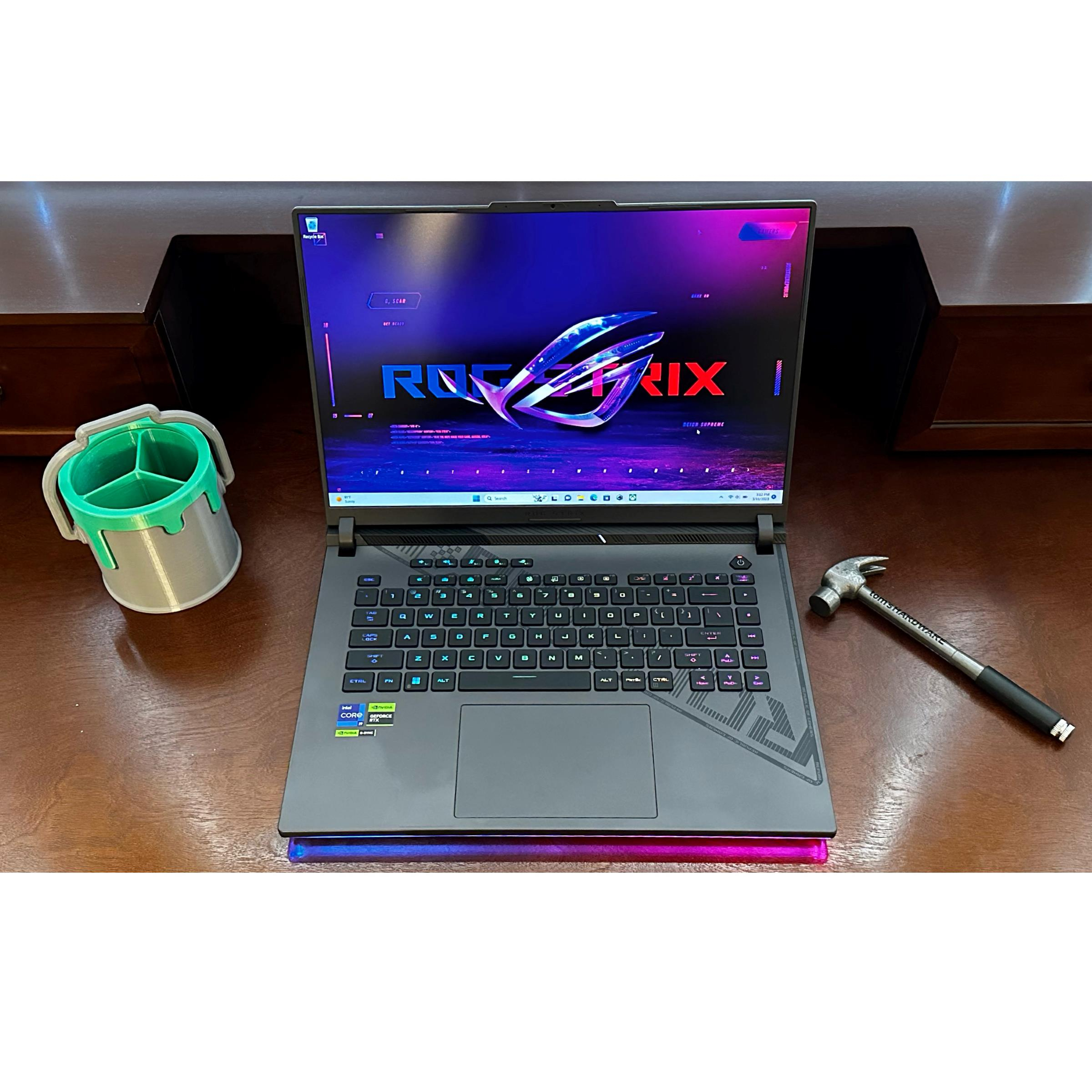 لپ تاپ 16 اینچی ایسوس مدل ROG Strix G16 G614JIR-N3009W-i9 14900HX-64GB DDR5 5600MHz-2TB SSD-RTX4070 8GB-WUXGA 165Hz-W - کاستوم شده