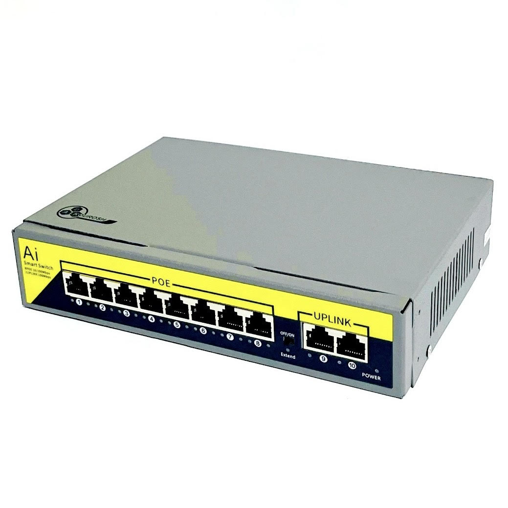 سوییچ 8 پورت POE کوروش مدل DAK1082EPS