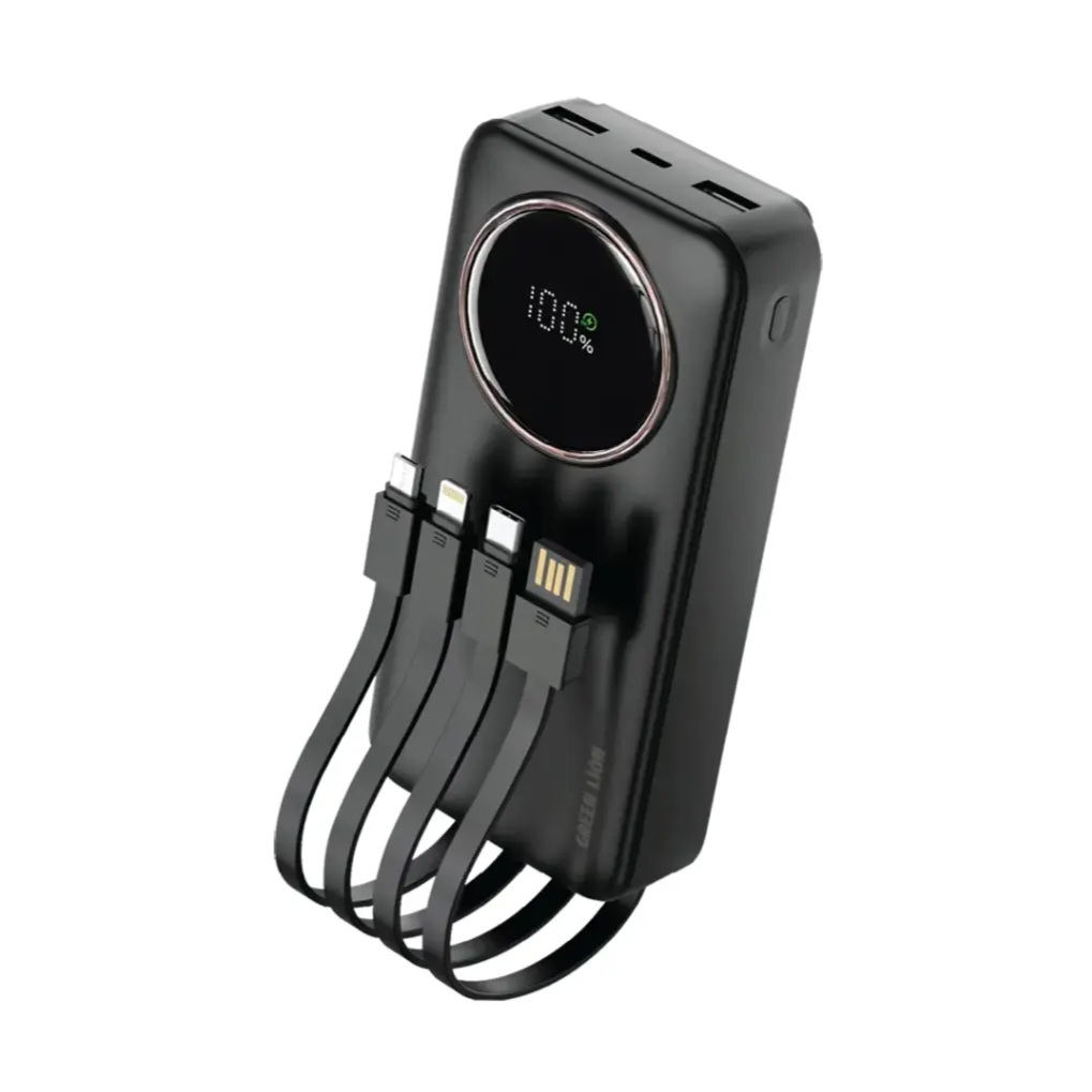 پاور بانک گرین لاین مدل پالس ظرفیت ۲۰ هزار میلی آمپر ساعت