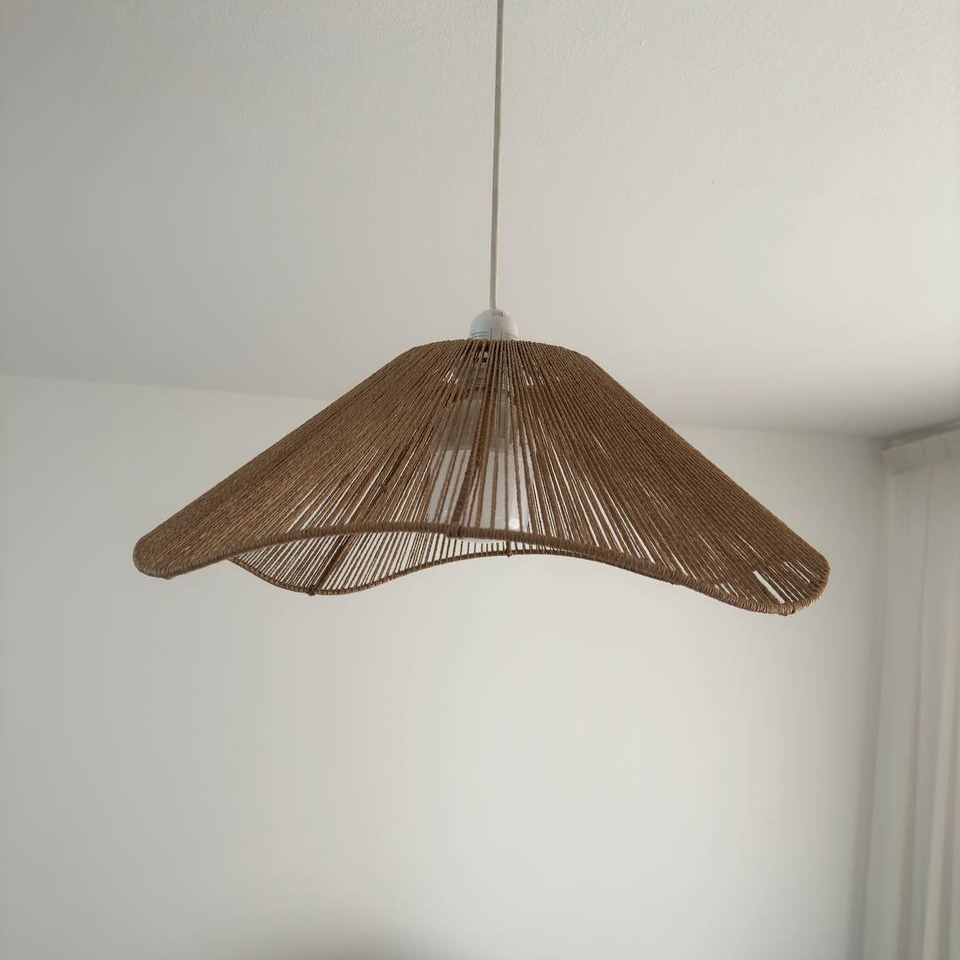 لوستر بافتنی مدل رافیا 60