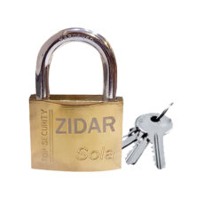 قفل آویز زیدار مدل سولا سایز 75 میلی متر