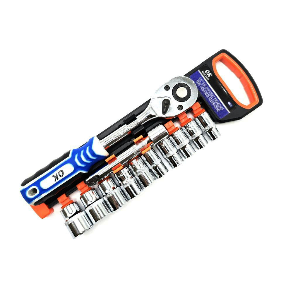 آچار بکس اوکی مدل 12 مجموعه 12 عددی