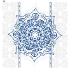 رومیزی برند رومیزی باز طرح مربع مدل سنتی مدرن کد 11085 سایز 140*140 سانتی متر