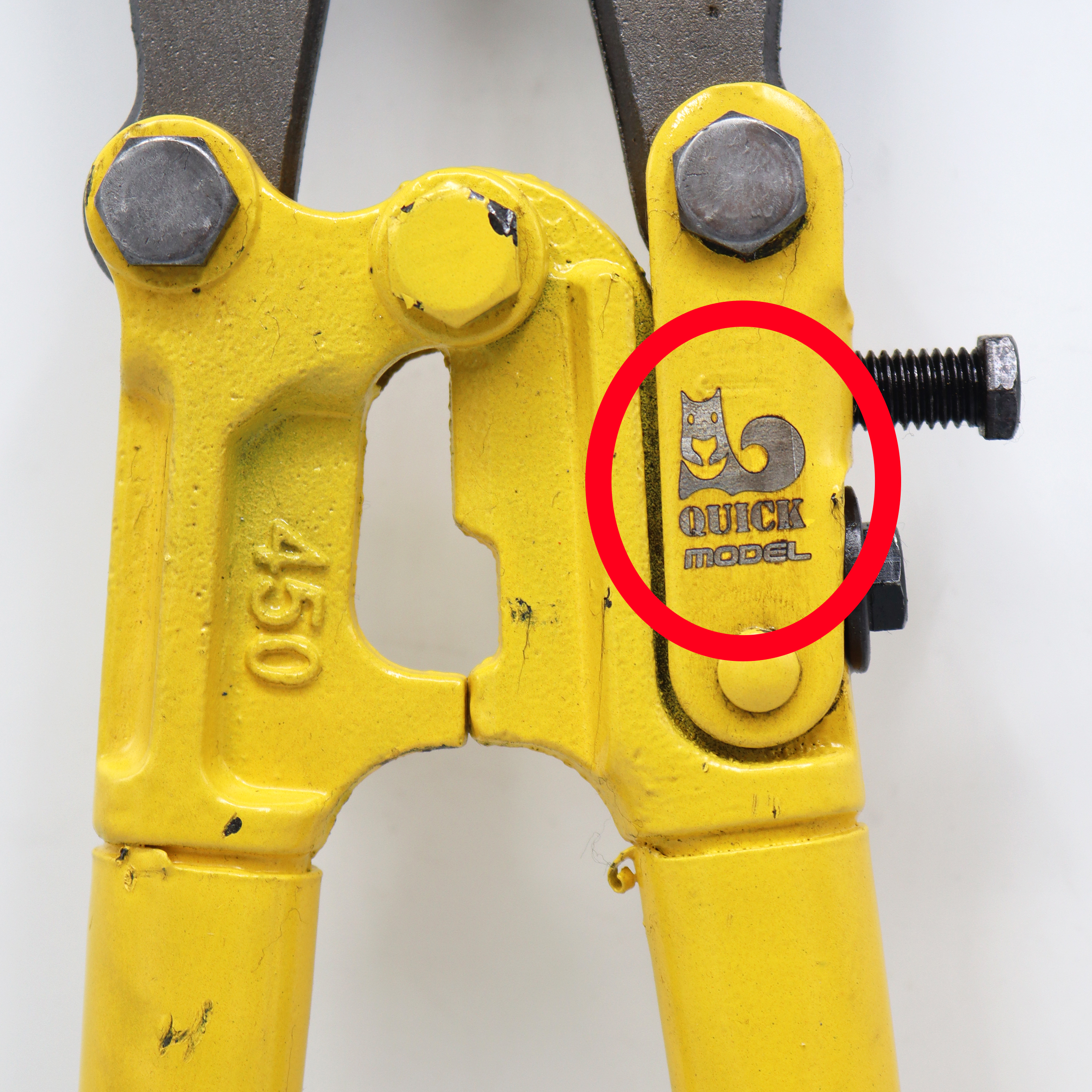 قیچی مفتول بر مدل کوییک کد YP-KA-450MM سایز 18 اینچ