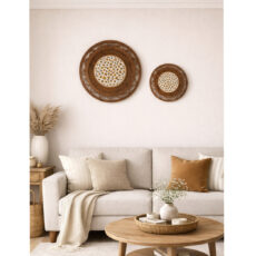 تابلو نقاشی اکریلیک مدل پلنگی کد 90 مجموعه 2 عددی