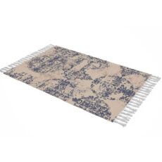 شال مبل طرح وینتیج 2 کد Q2SH1062 سایز 180×98 سانتی متر
