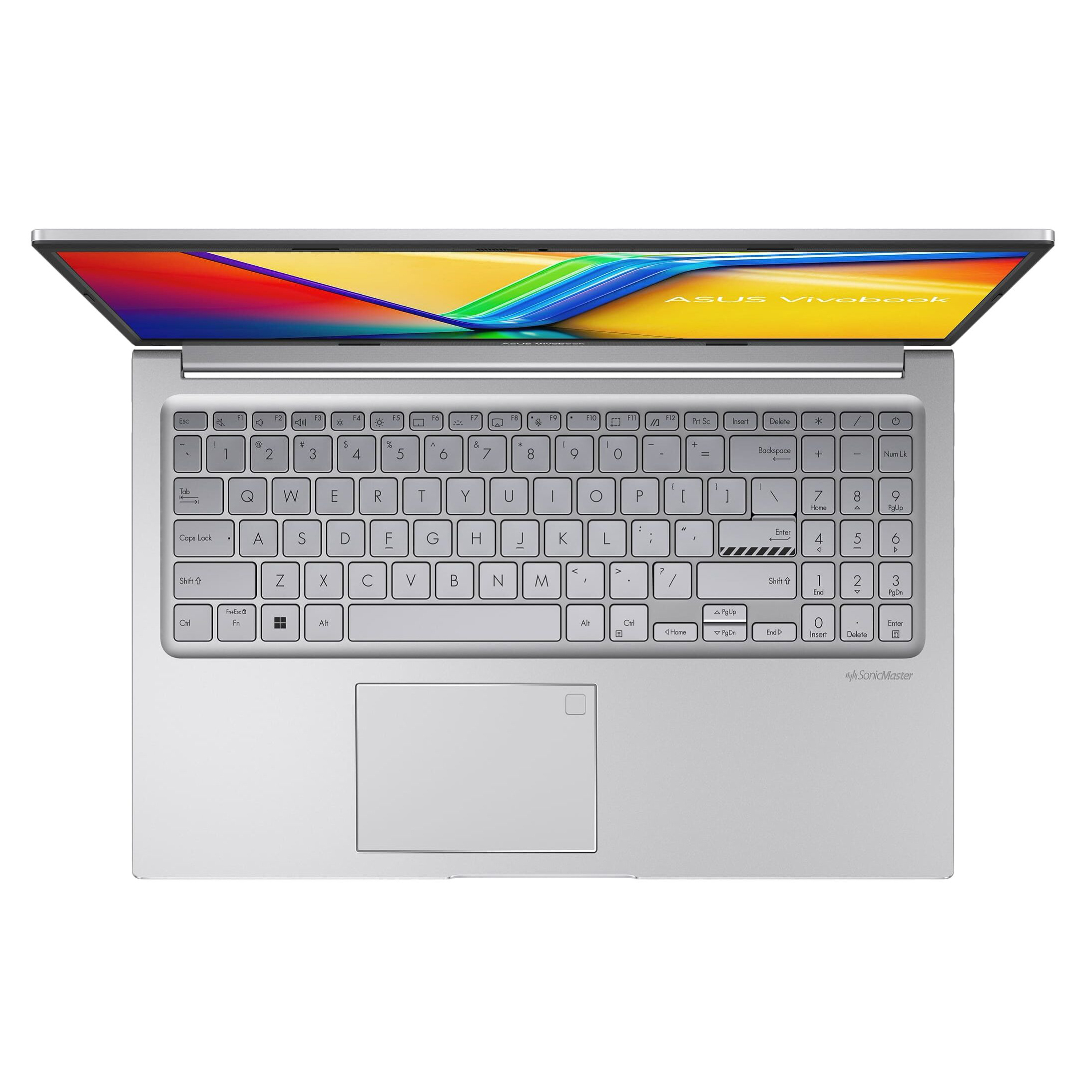 لپ تاپ 15.6 اینچی ایسوس مدل Vivobook 15 F1504VA-NJ3631-i3 1315U-8GB DDR4 3200MHz-512GB SSD-TN-Backlit-Fingerprint