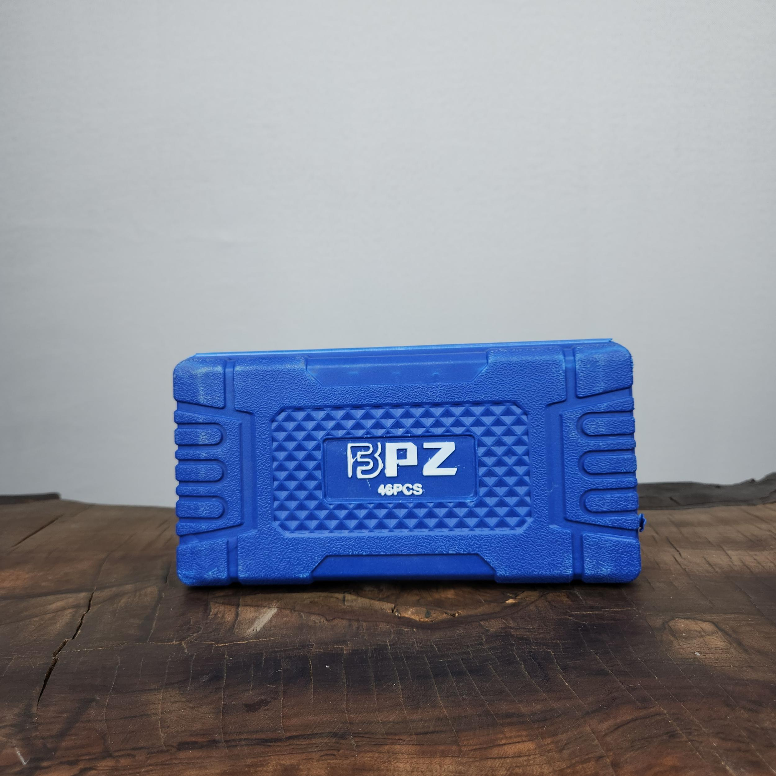 آچار بکس 46 پارچه صنعتی کد 100109 مجموعه 46 عددی