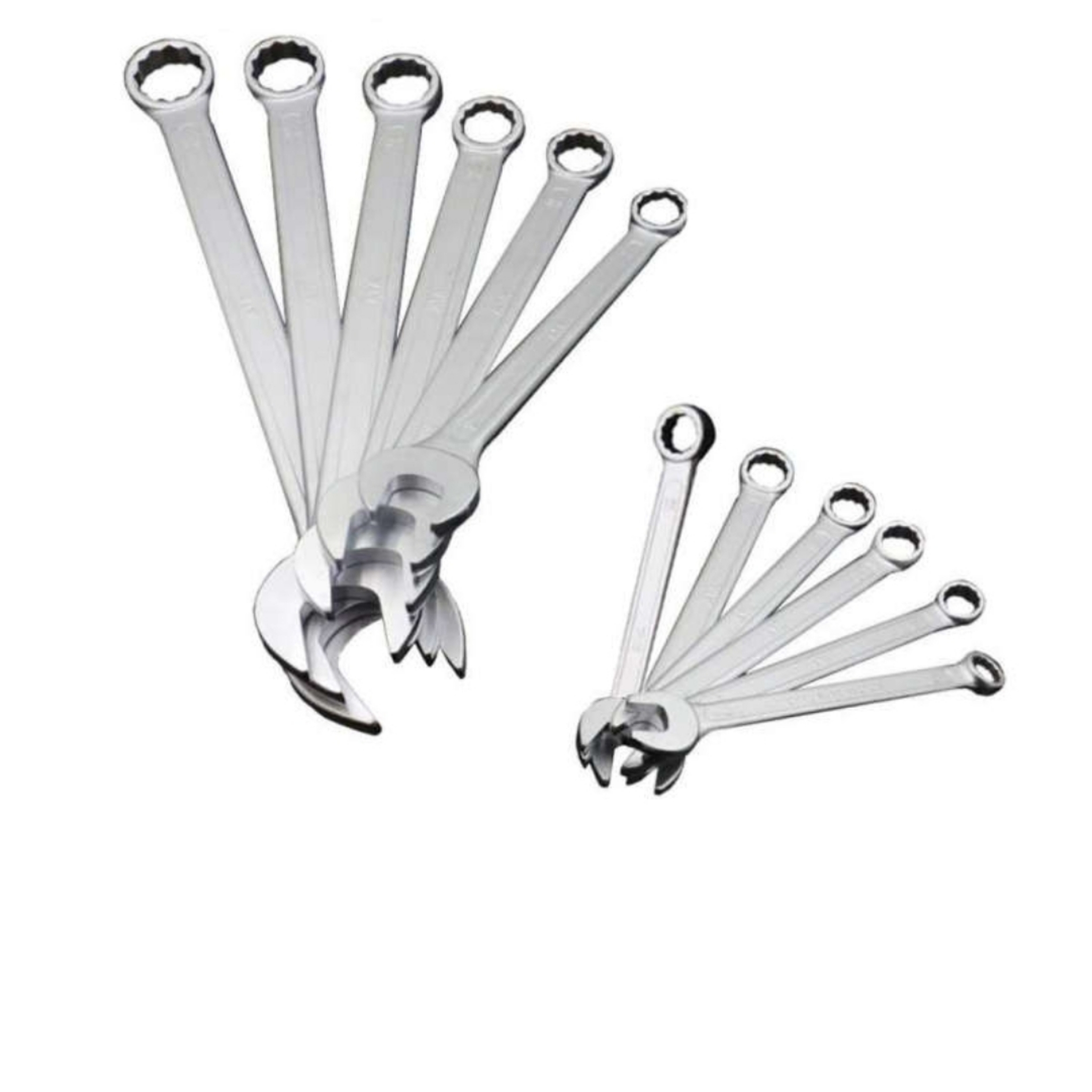 آچار یکسر تخت و یکسر رینگی آتا مدل BX1600 مجموعه 12 عددی