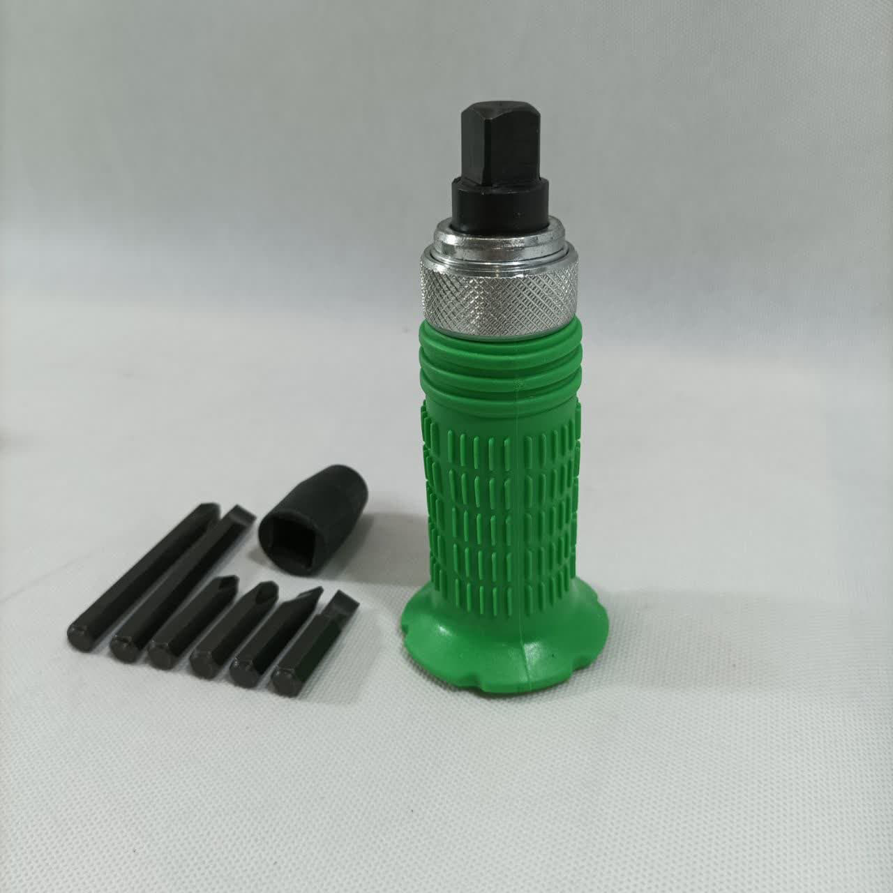 پیچ گوشتی تقه ای باس مدل 4008 بسته 8 عددی