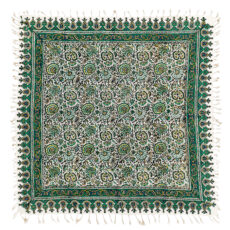 رومیزی قلمکار مدل گل اناری
