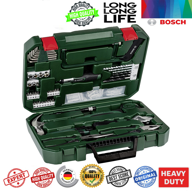 مجموعه 111 عددی ابزار همه کاره بوش مدل BOSCH BOX 111 PCS