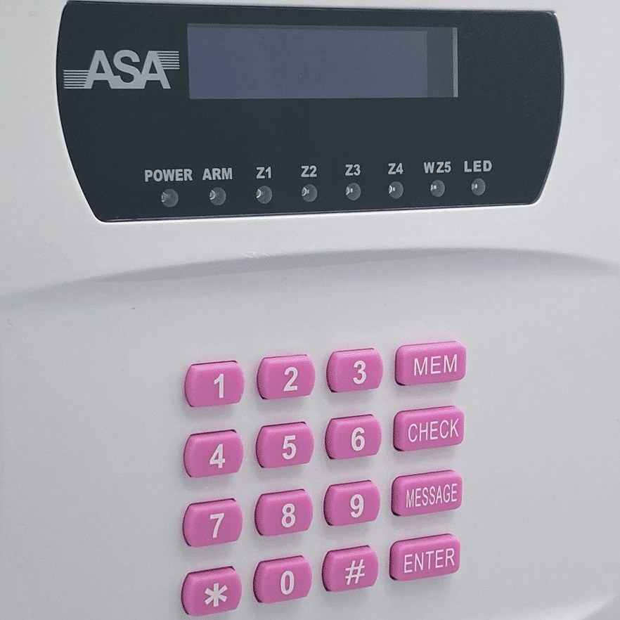 دزدگیر اماکن آسا مدل ASA-5ZONE-PURPLE
