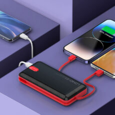 پاوربانک الدینیو مدل PQ24، ظرفیت 20000 میلی‌آمپر ساعت