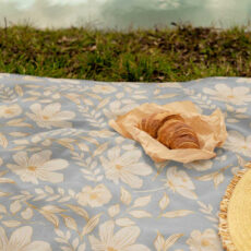 شال مبل مدل گلدار کد F2SH1082 سایز 98x180 سانتی متر