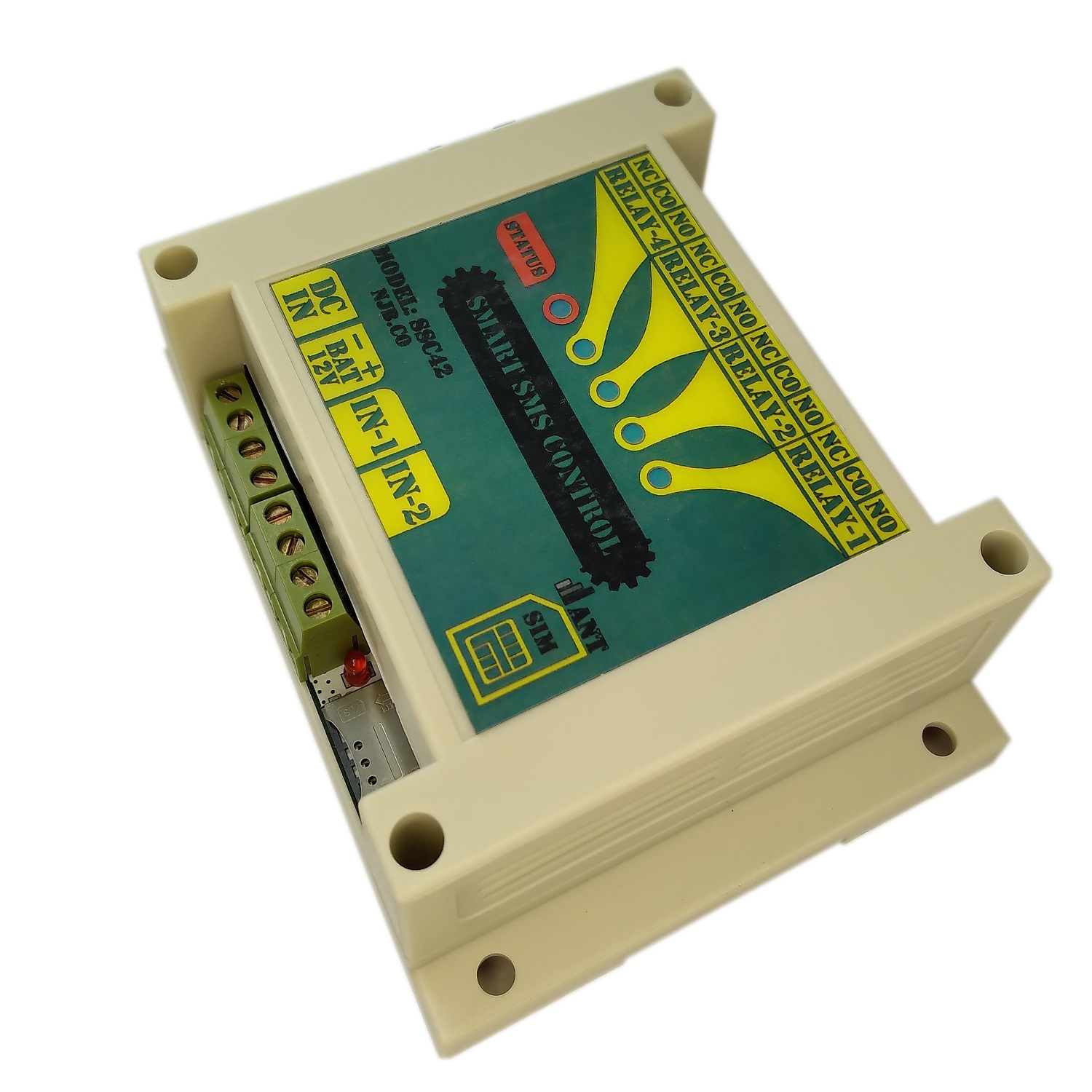 مرکز کنترل پیامکی هوشمند مدل ssc42