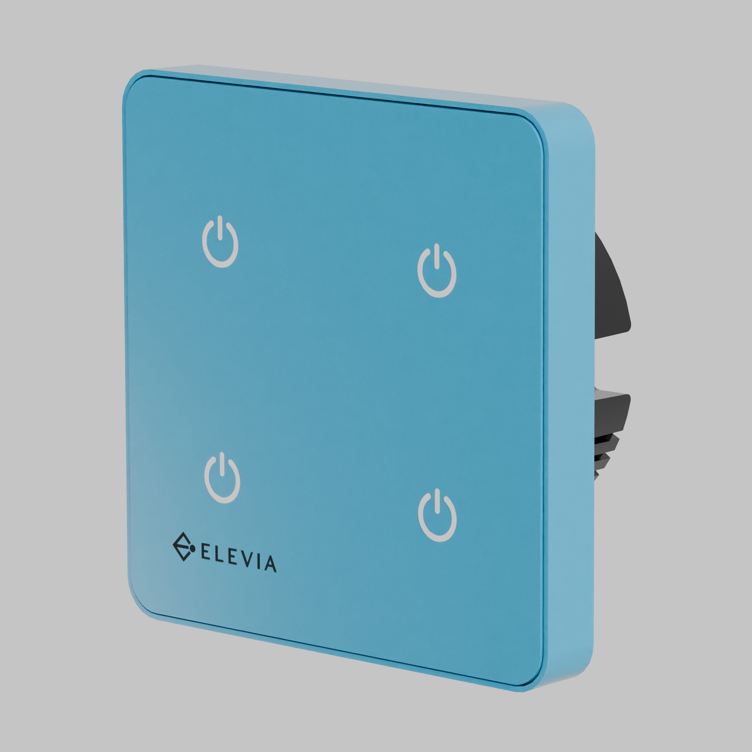 کلید هوشمند چهار پل الویا مدل SL-1014-P