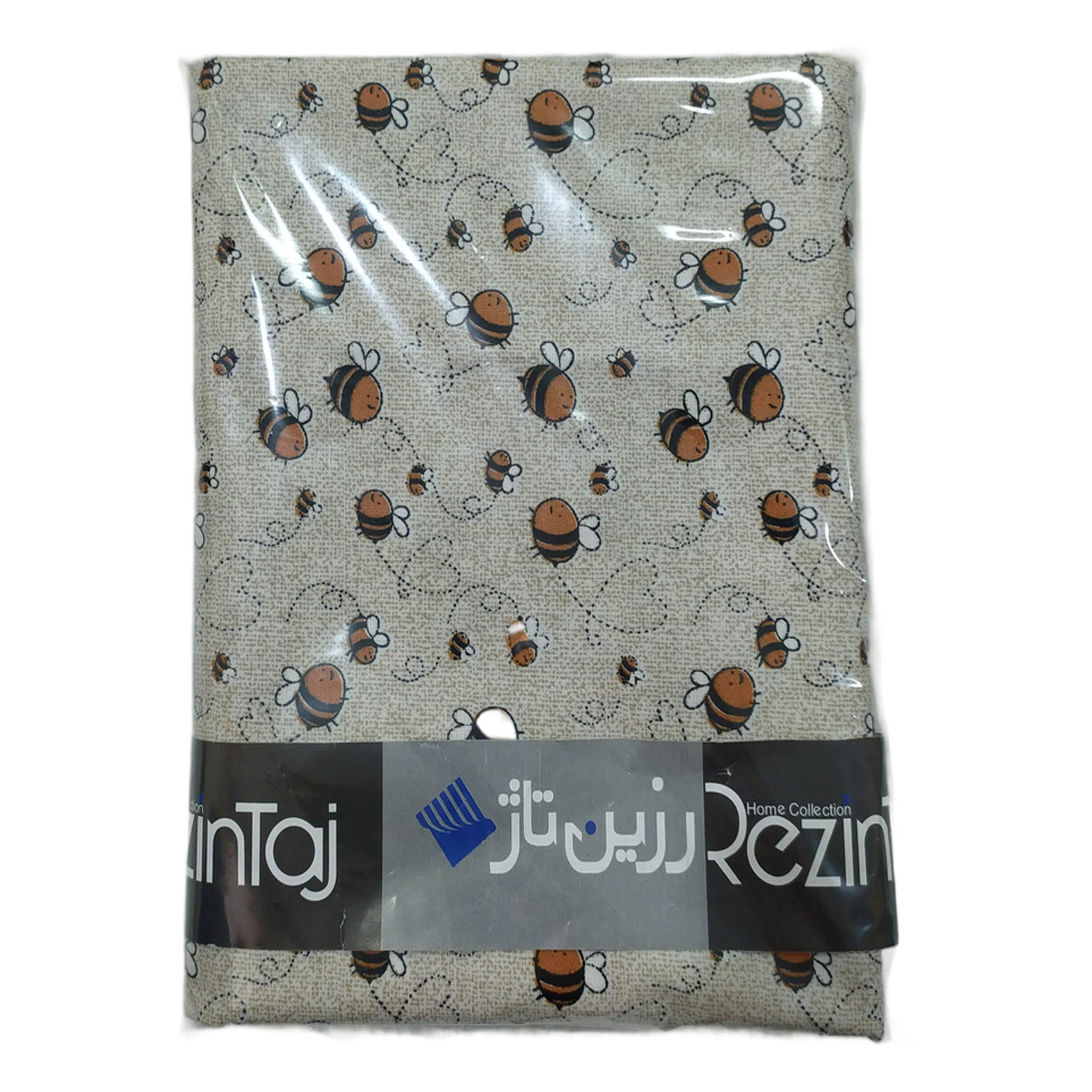 رومیزی رزین تاژ طرح زنبور مدل مربع کد 140