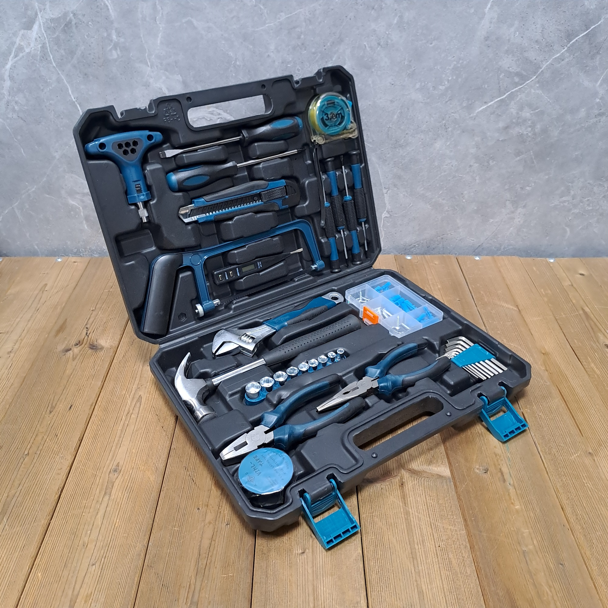 مجموعه 46 عددی ابزار دستی باس مدل  LIFE_STYLE