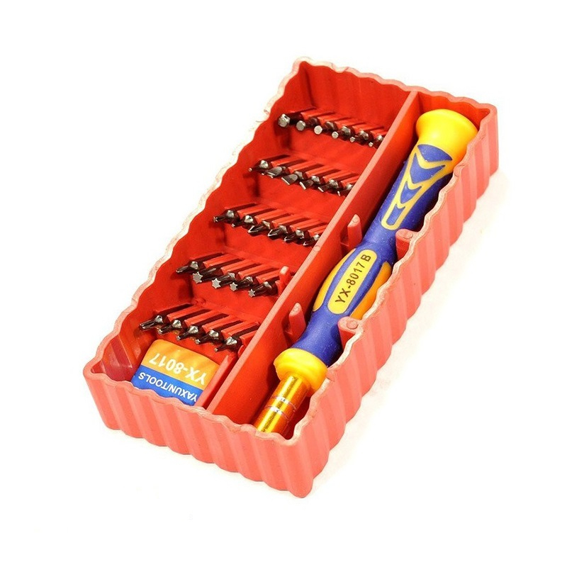 پیچ گوشتی یاکسون مدل yx-8017B بسته 29 عددی