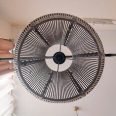 لوستر بافتنی مدل الماسی با نخ مکرومه کد ۴۰