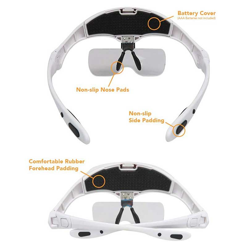 ذره بین طرح عینک مدل NETPIL 9892B2