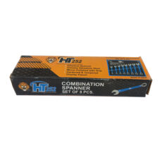 آچار یکسر تخت و یکسر رینگی اچ تی مدل HT_8P بسته 8 عددی