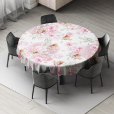 رومیزی مدل دایره ای گلریز D-009