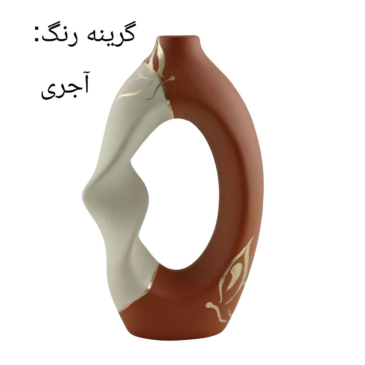 گلدان بتنی مدل پیچ مینیمال