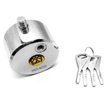 قفل کتابی سه قاف مدل گرد کد 0700