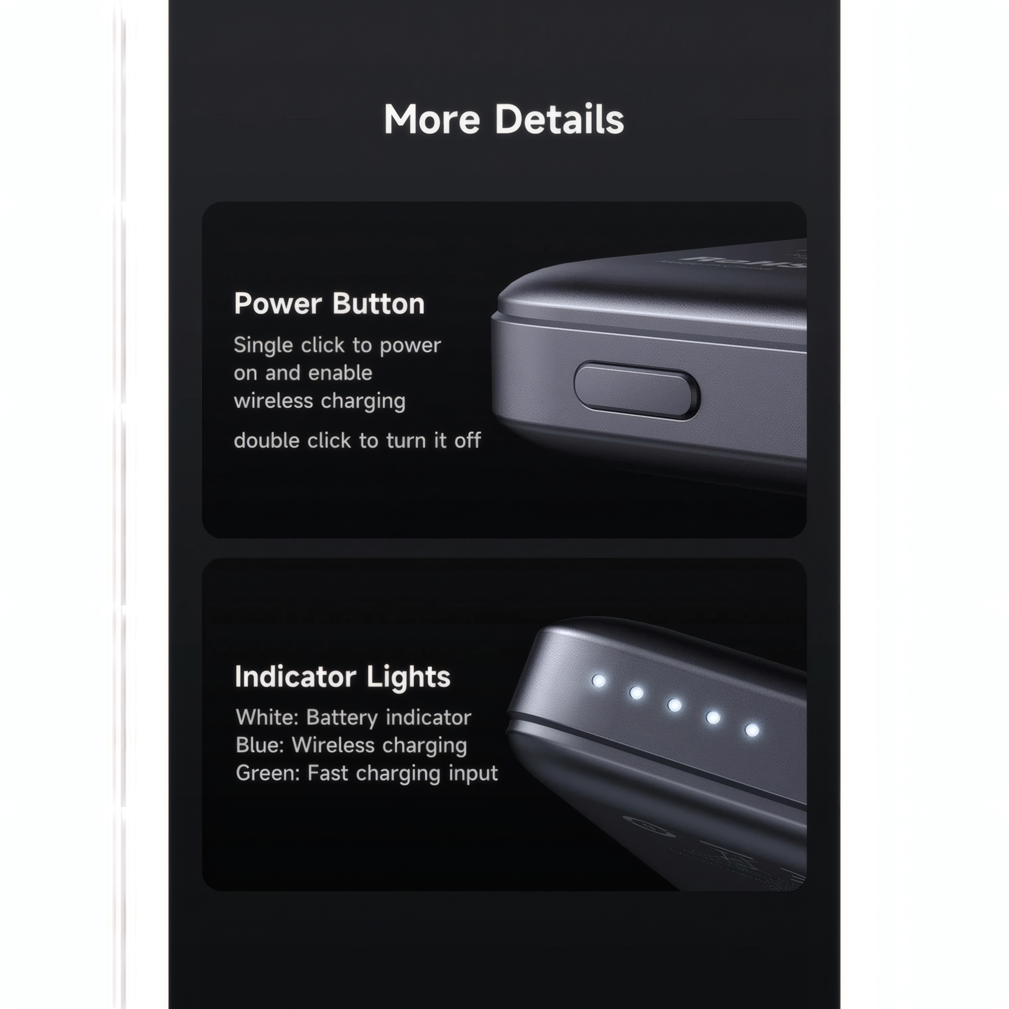 پاوربانک مک دودو مدل MC-465 ظرفیت 10000 میلی آمپرساعت