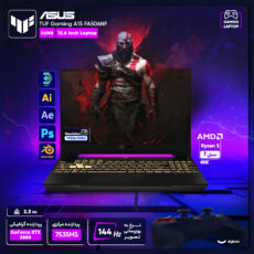 لپ تاپ 15.6 اینچی ایسوس مدل TUF Gaming A15 FA506NF-HN021-R5 7535HS-8GB DDR5-512GB SSD-RTX2050-FHD