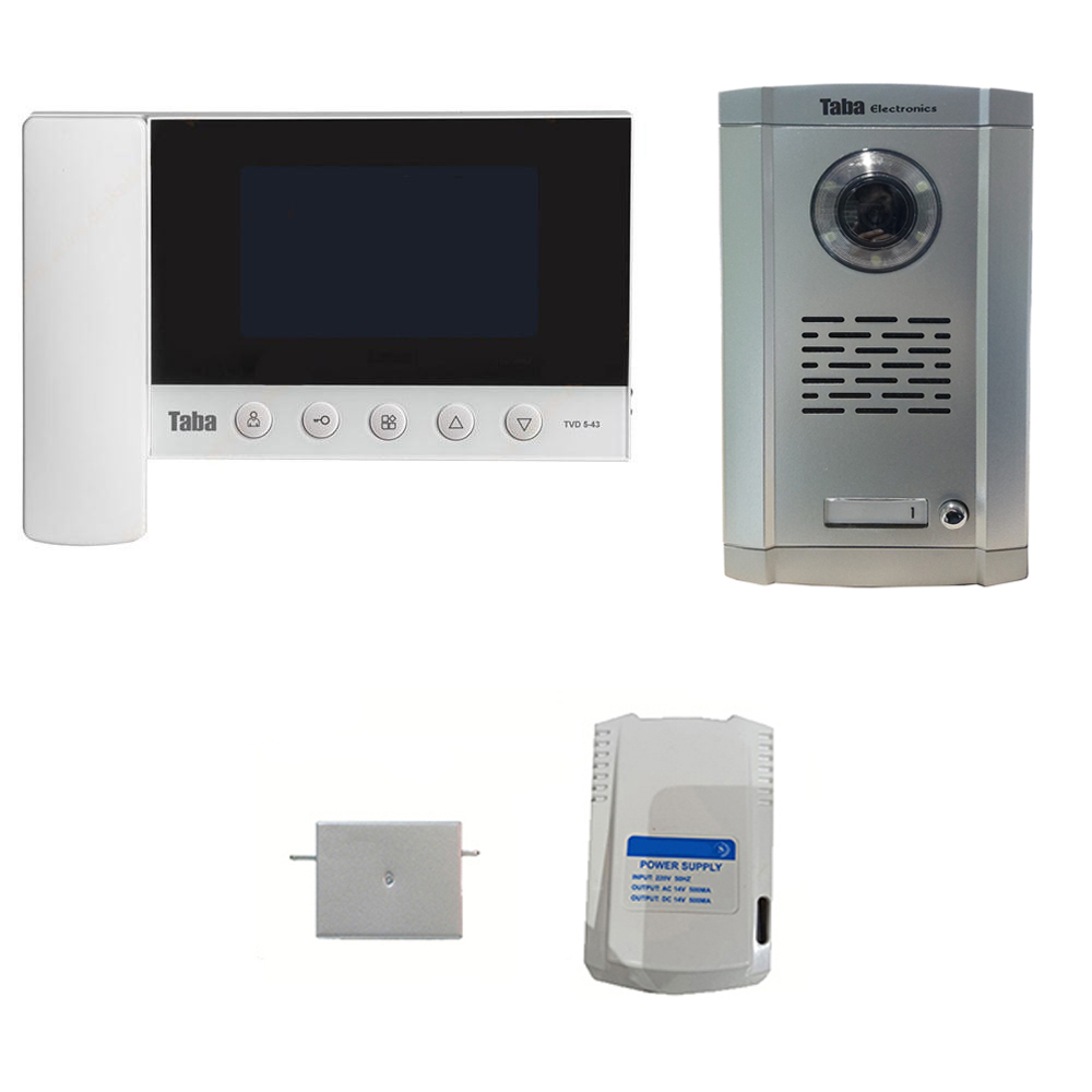 دربازکن تصویری تابا مدل 5-43V1N مجموعه 4 عددی