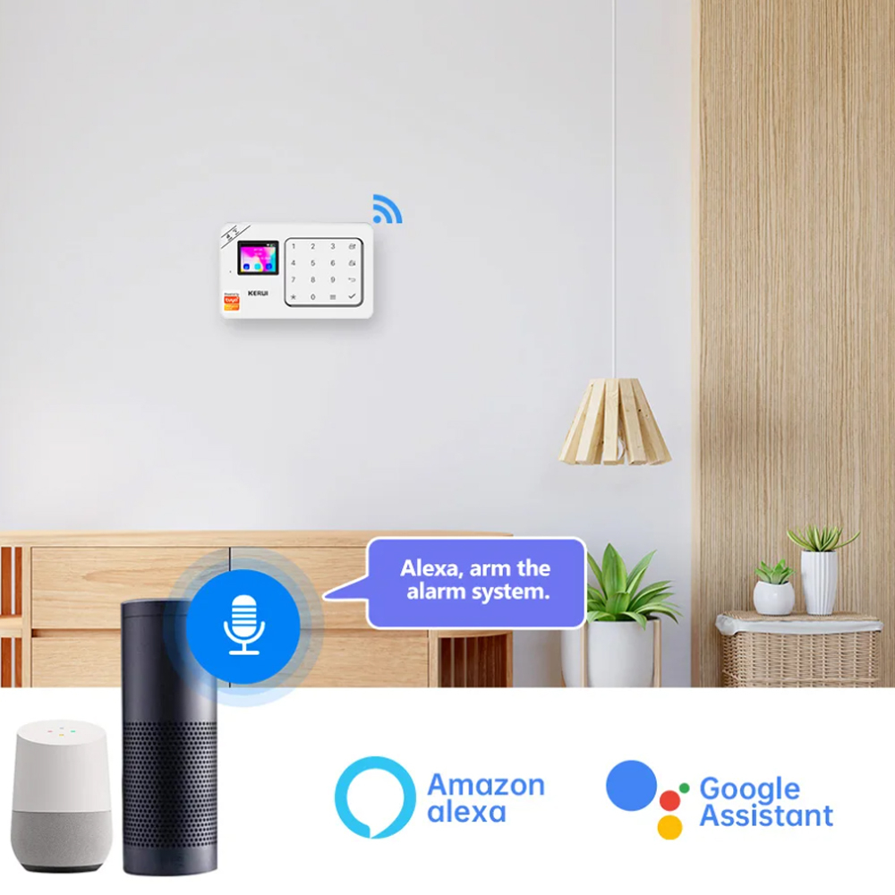 دزدگیر اماکن سیم کارتی کروی مدلW1821 به همراه حسگر حرکتی P819