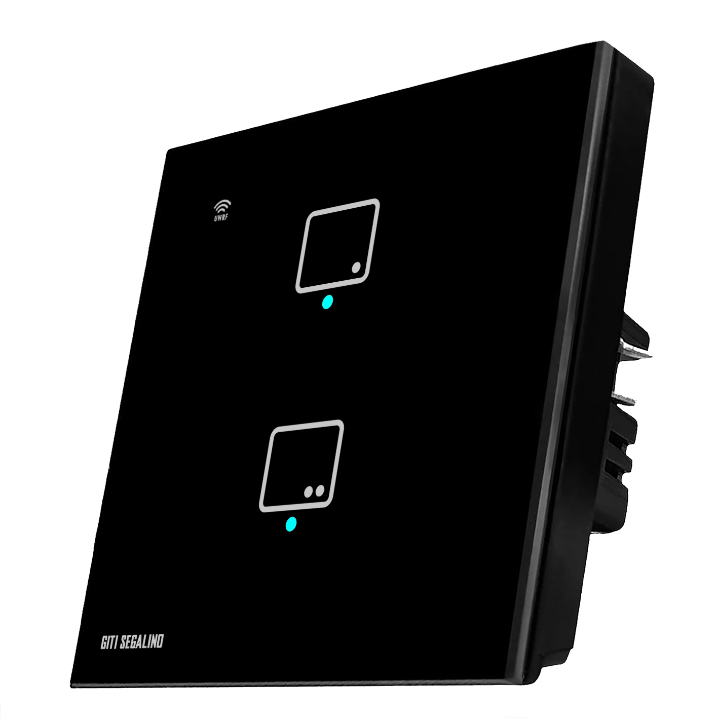 کلید لمسی هوشمند گیتی سگالی نو مدل دو پل GSN 2524