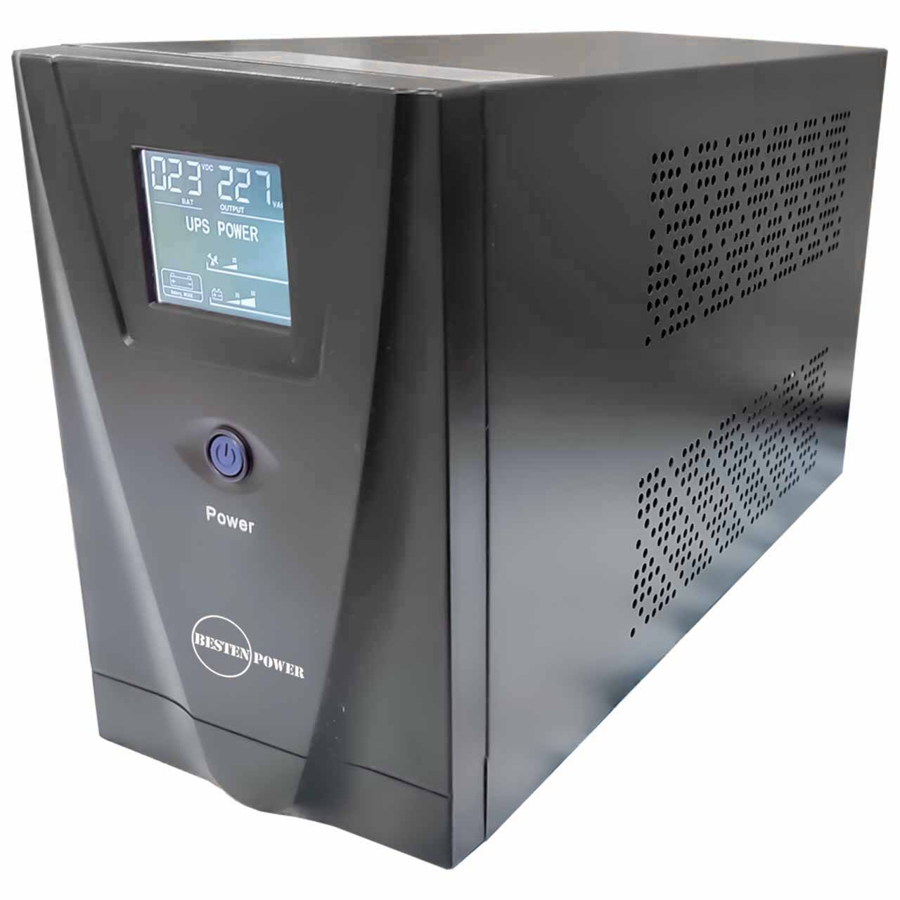 یو پی اس بستن پاور مدل BPO-1500VA-7Ah با ظرفیت 1500ولت آمپر به همراه باتری داخلی