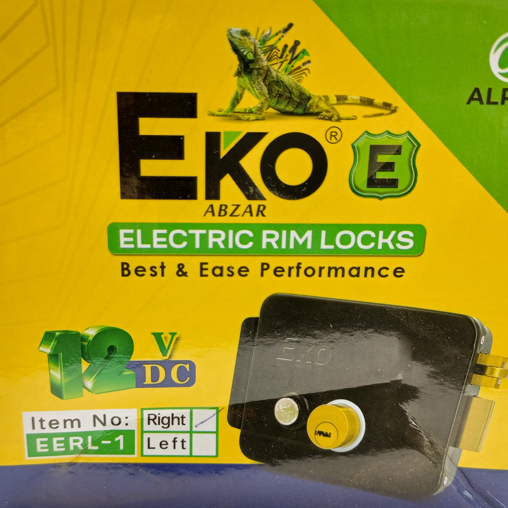 قفل برقی درب حیاطی اکو مدل Right