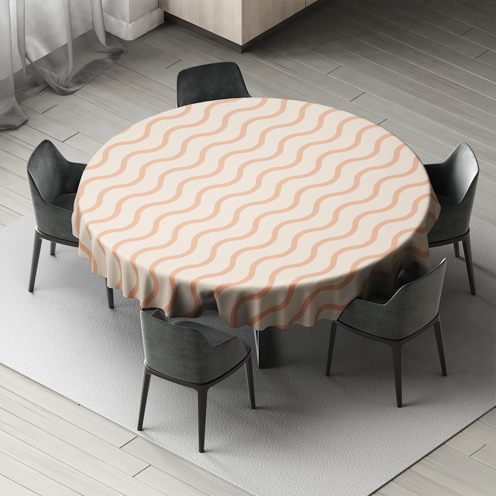 رومیزی طرح موج مدل D-0091
