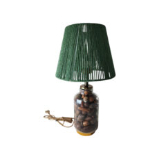 آباژور شیشه ای طرح بلوط مدل 01