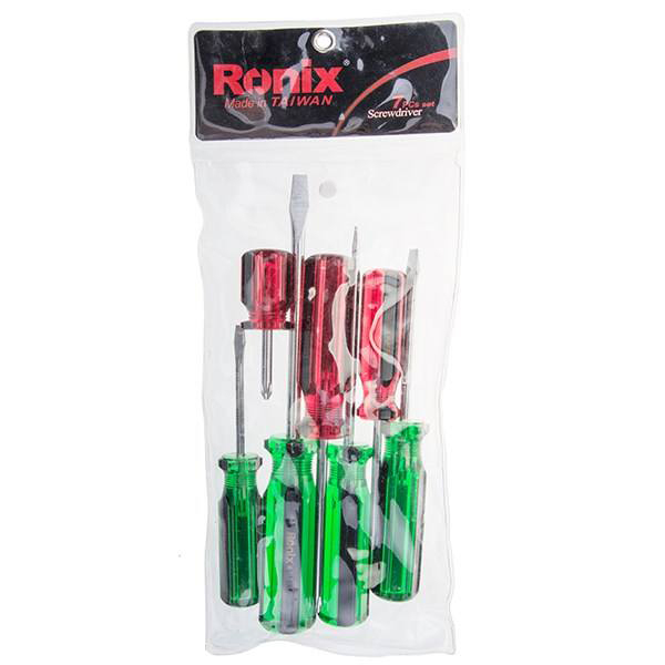 مجموعه 7 عددی پیچ گوشتی رونیکس مدل PRH-2701